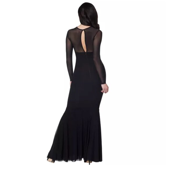 NWT Black Flare Dress size Small (4-6) - Picture 2 of 4